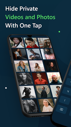 Android application Calculator - Photo Vault screenshort