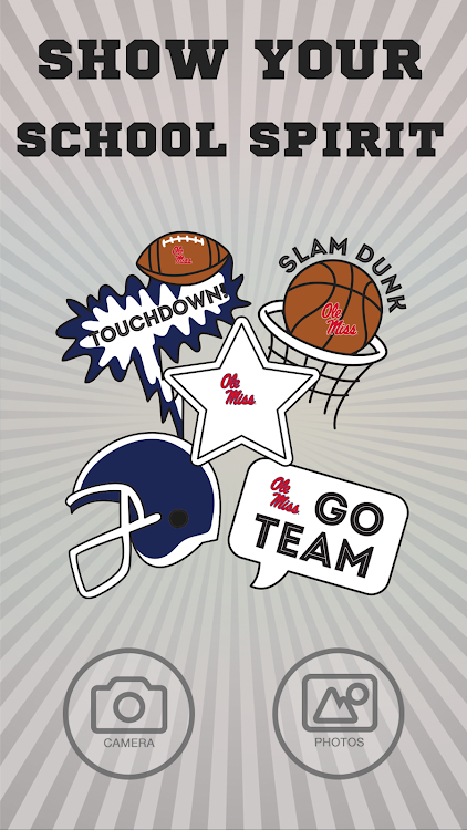 Ole Miss Rebels Selfie Sticker - 3.0.0 - (Android)