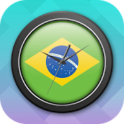 Brazil Clock Live Wallpaper