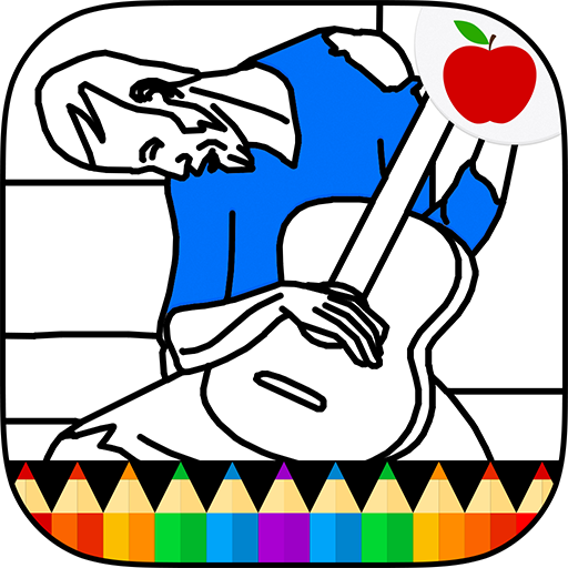 Picasso: Coloring for Adults  Icon