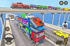 Cars Transporter Trailer Truck - Screenshot 3