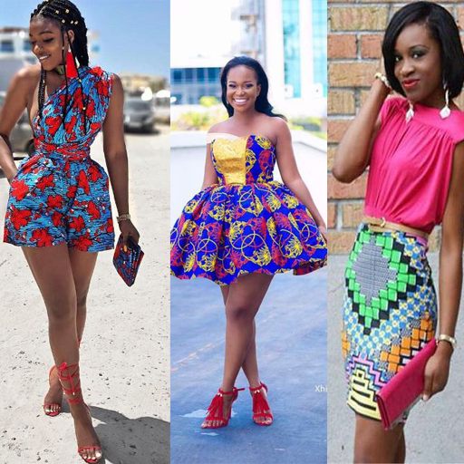 ankara short skirts designs