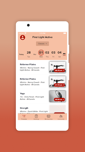 First Light Active Screen 3