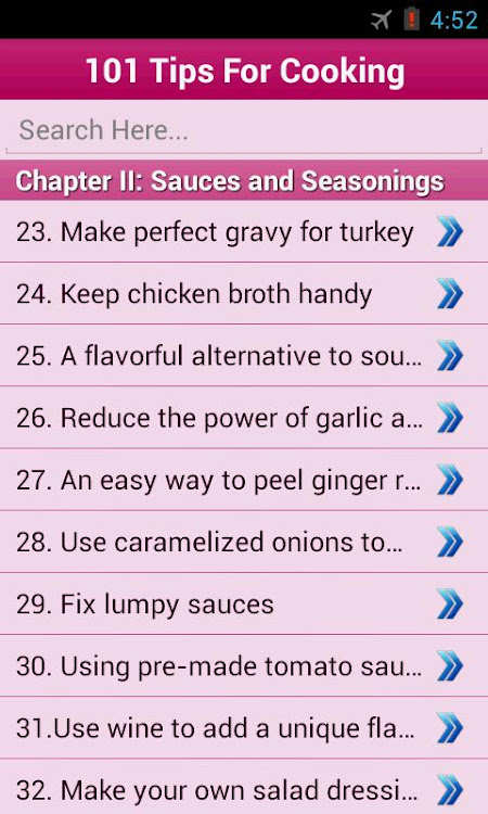 My Cook Book : Cooking Tips - 1. - (Android)