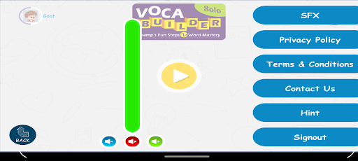 Voca Builder Solo Screen 3