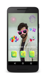 Hair Sticker for Photos