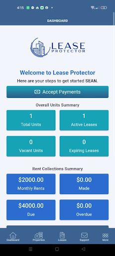 Lease Protector Landlord Screen 3