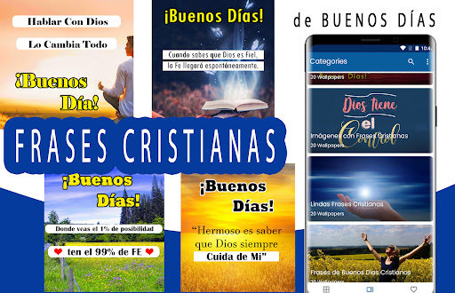 Android application Frases Cristianas Bonitas screenshort