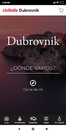 Vista previa de la aplicación