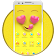 Yellow Smile Love Face Theme icon