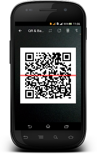 QR and Barcode Scanner Screen 2