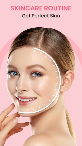 Skin Care Routine Glowing Face Screen 3