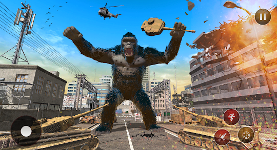 Gorilla attack king kong games