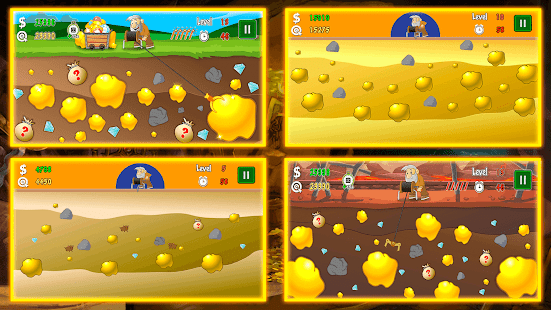 Gold Miner Classic Lite screenshots 2