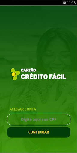 Android application Cartão Crédito Fácil screenshort