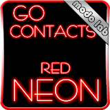 Red Neon Go Contact theme icon