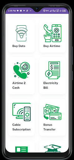 Android application Teltopup screenshort