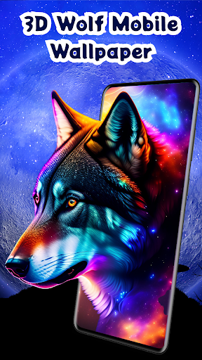 Android application Wolf Wallpaper screenshort