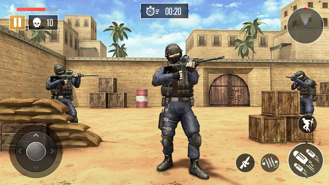 FPS Commando Shooting Games APK 7.3 + Mod (Speed, Free Shopping) Download