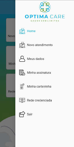 Optima Care | Telemedicina Screen 2