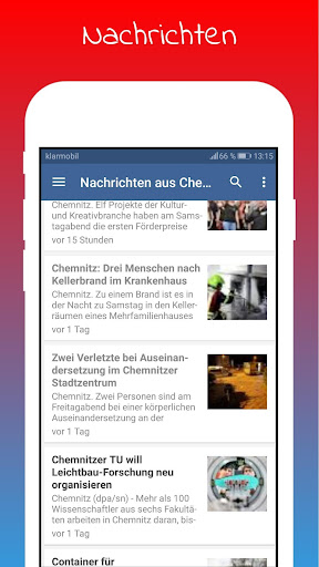 Chemnitz Nachrichten Screen 2