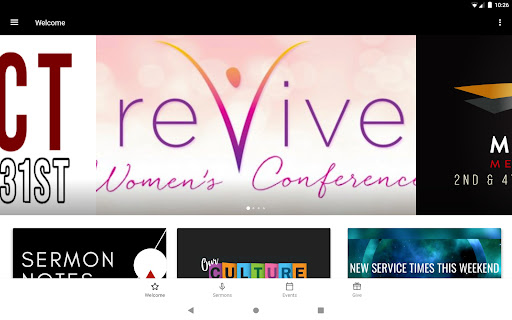 Screenshot of One Community Church Texas
