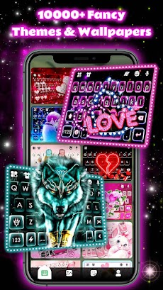 Neon Love キーボードのおすすめ画像3