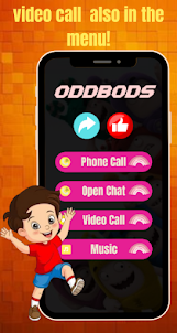 Oddbods Cartoon Call & Chat