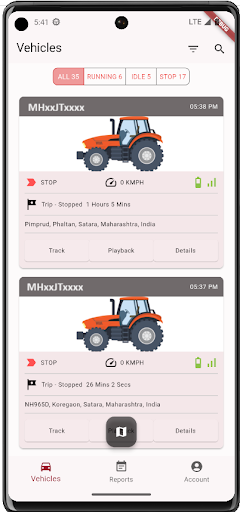 Tractor Genie Pro Screen 2
