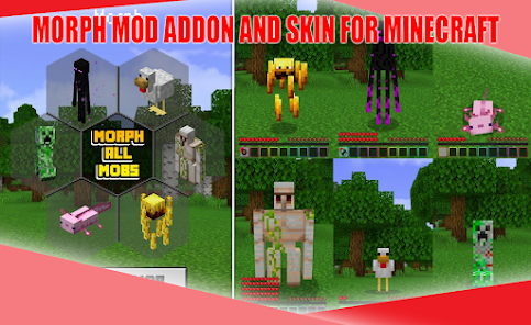Imágen 1 Mod Morph for Minecraft android