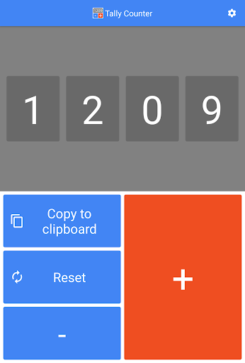 Tally Counter Screen 3