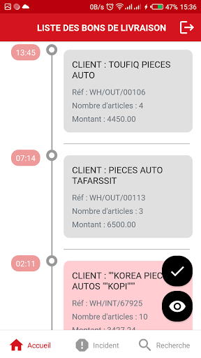 Autoplus Delivery Screen 2