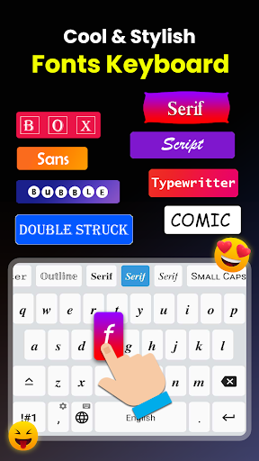 Android application Stylish Text Font Keyboard screenshort
