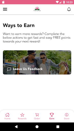 Thai Lotus Rewards Screen 3