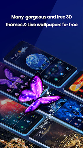 Live Launcher Lite-3Dwallpaper screenshot 1
