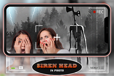 Scary Siren Head Photo Editor