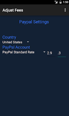 Calculator for PayPal feeのおすすめ画像2