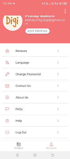 Digidelivery Rider App
