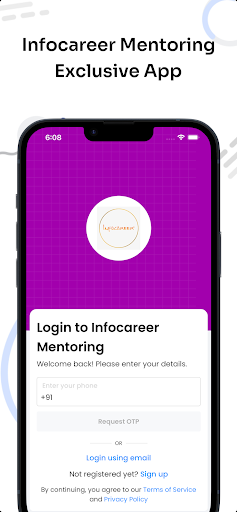 Infocareer Mentoring Hub ekran görüntüsü