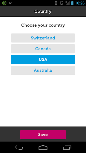 Android application AlcooQuizz screenshort