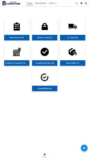 PGATSS Fulfillment App Screen 2