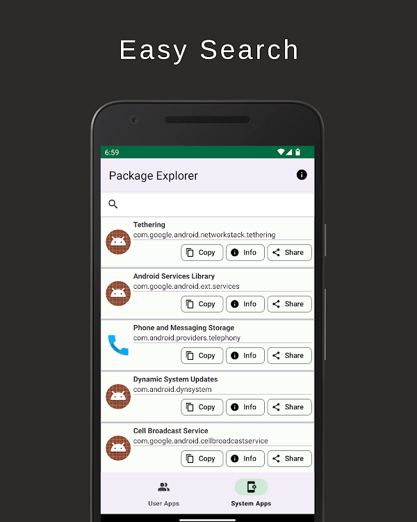 Package Explorer - 1.4 - (Android)