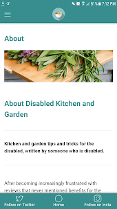 Disabled Kitchen and Garden