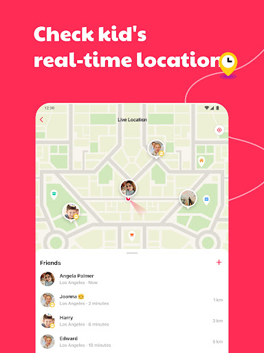 Screenshot of JusTalk Kids - Safe Messenger