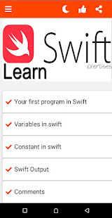 Swift exercises 1.2 APK screenshots 8