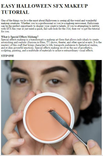 How to Do Makeup Effects ekran görüntüsü