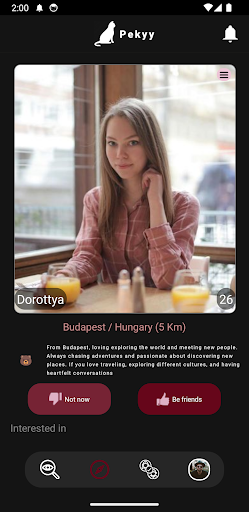 Android application Pekyy screenshort