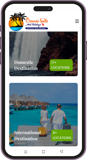 CROWNE SUITS HOLIDAYS PVT LTD Screen 3