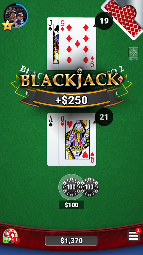 Blackjack 21 Casino Card Gameのおすすめ画像1