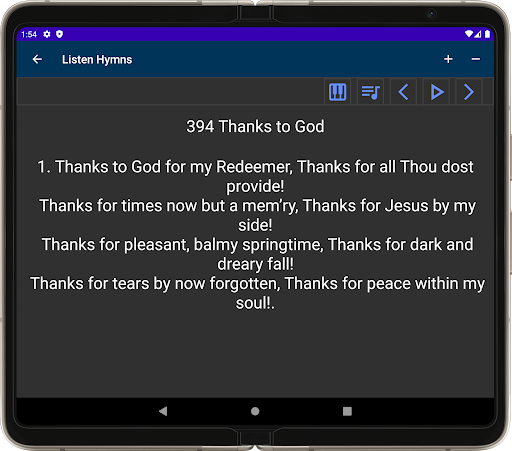 Hymns of Praise TJC UKGA